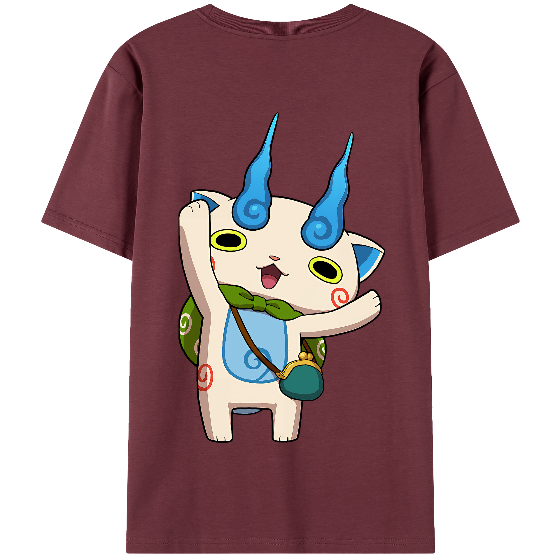 （画像用） 妖怪ウォッチ Yo-kai Watch 綿100％半袖Tシャツ（背面プリント）